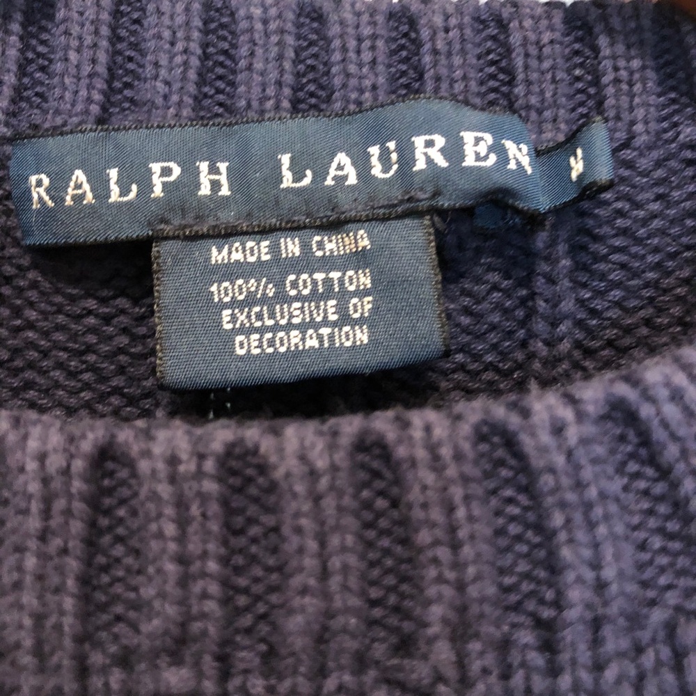 RALPH LAUREN classic sweater